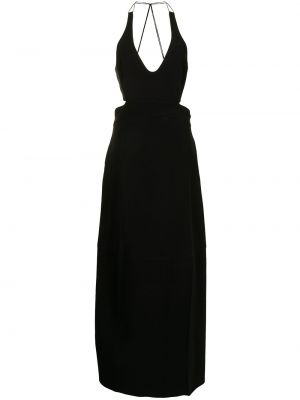 Večernja haljina Victoria Beckham crna