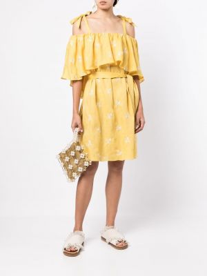 Sukienka Erdem żółta