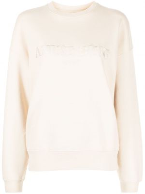 Brodert sweatshirt Anine Bing hvit