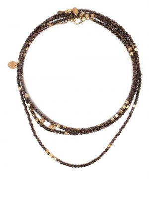 Halsband Brunello Cucinelli brun