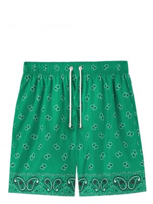 Kratke hlače s printom s paisley uzorkom Palm Angels