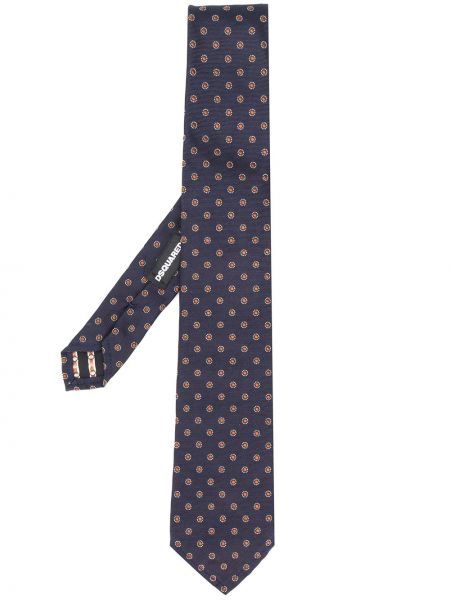 Geblümte krawatte mit stickerei Dsquared2