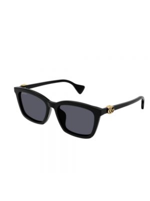 Czarne okulary przeciwsłoneczne Gucci