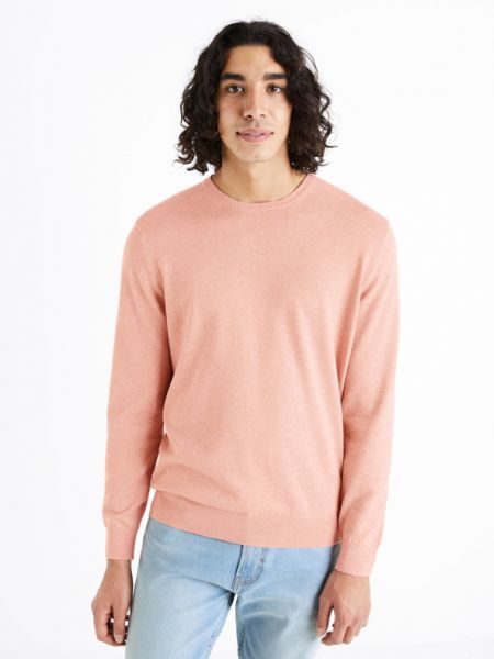 Celio Decoton Sweter Różowy