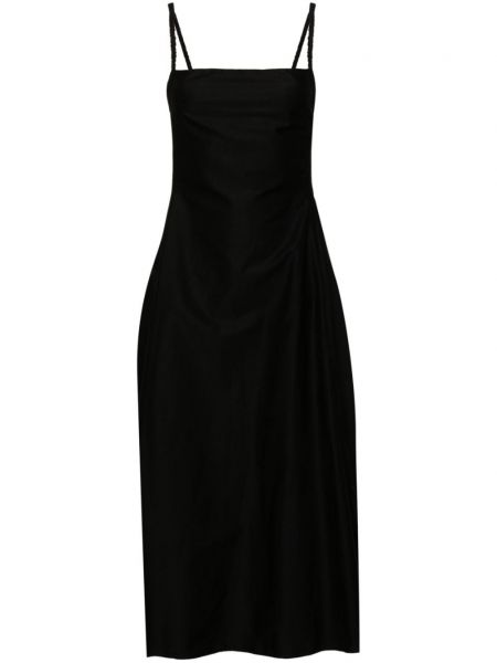 Μάξι φόρεμα Molly Goddard μαύρο