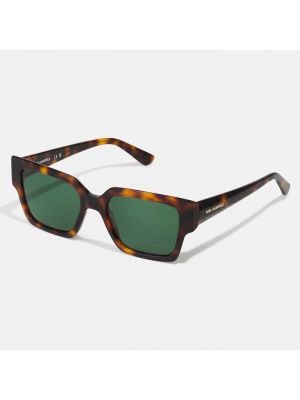 Солнцезащитные очки Karl Lagerfeld Animal Print Rectangular коричневый