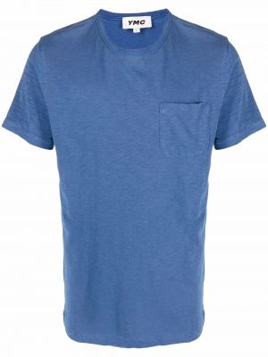 Camiseta con bolsillos Ymc azul