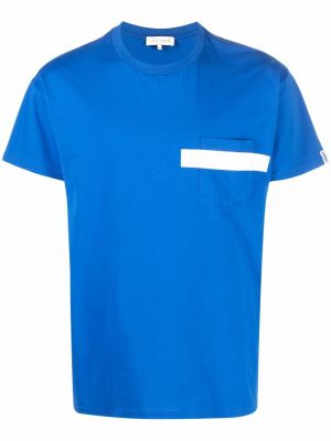 T-shirt a righe Mackintosh blu