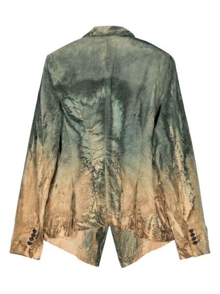 Abstrakter blazer aus baumwoll mit print Masnada