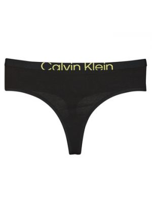 Stringi Calvin Klein Jeans czarne