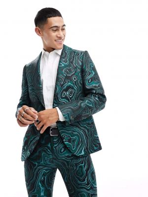 Зеленый пиджак Twisted Tailor