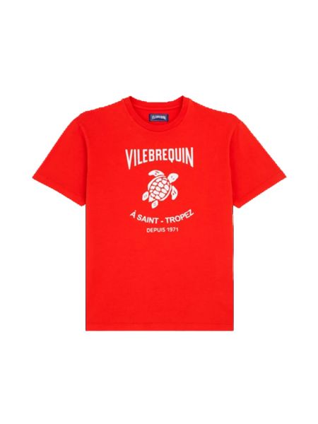 Poloshirt Vilebrequin rot