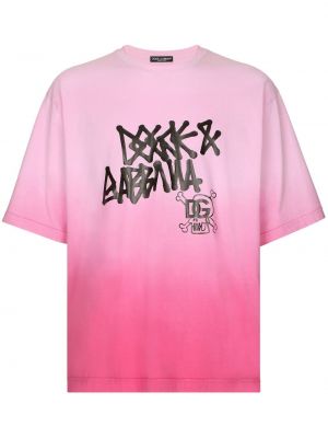 T-shirt Dolce & Gabbana rosa