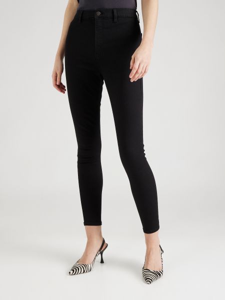 Skinny fit traperice Topshop crna
