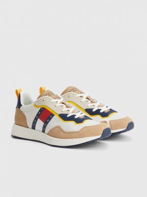 Sneakers Tommy Jeans bézs