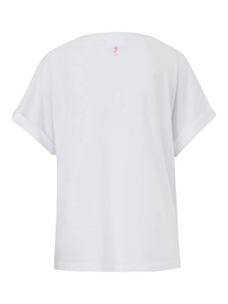 T-shirt Comma Casual Identity blanc