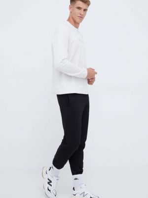 Bluza z nadrukiem Calvin Klein Performance szara