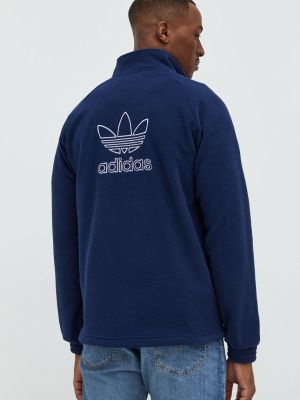 Geacă Adidas Originals albastru