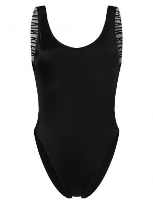 Strój kąpielowy z nadrukiem Calvin Klein Underwear czarny