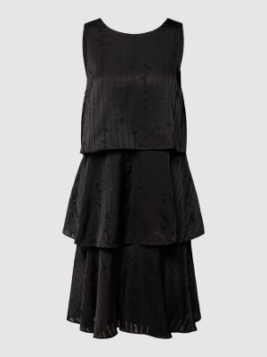 Sukienka midi oversize Armani Exchange czarna
