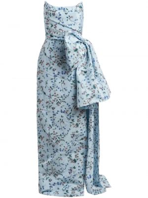 Drapované hedvábné koktejlové šaty Markarian