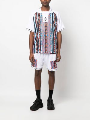 Polo krekls Marcelo Burlon County Of Milan balts