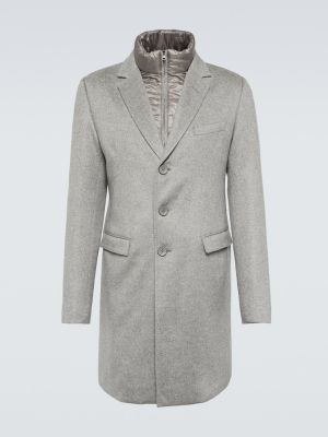 Kašmírový kabát Herno sivá