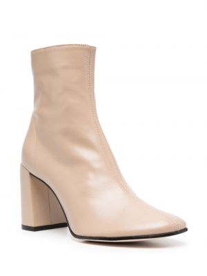 Leder ankle boots By Far beige