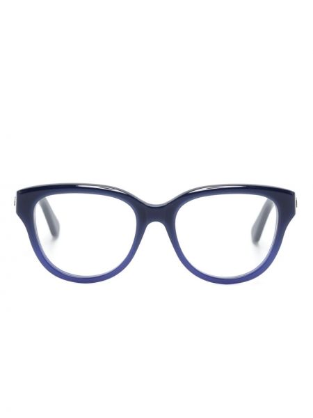 Очила с градиентным принтом Chloé Eyewear синьо