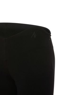 Kalhoty jersey The Attico černé