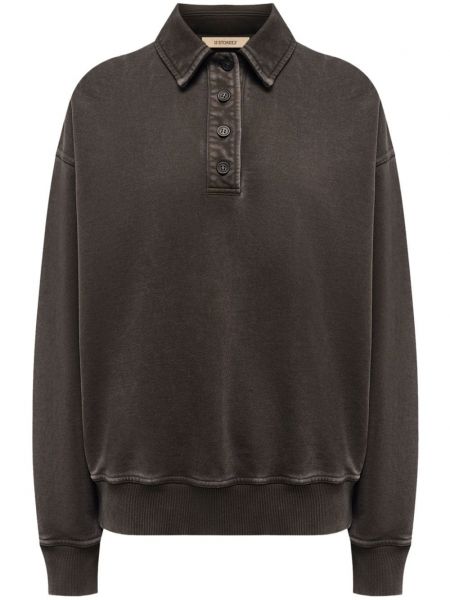 Sweatshirt aus baumwoll 12 Storeez grau