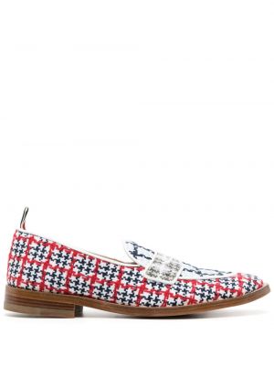 Loafers houndstooth Thom Browne μπλε