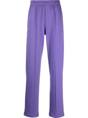 Bavlněné sportovní kalhoty Styland fialové