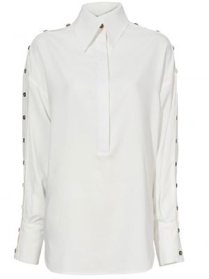 Šilkinė marškiniai Proenza Schouler balta