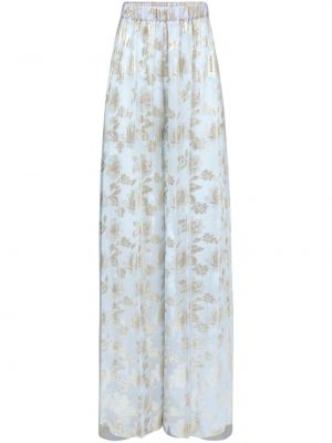 Jacquard hlače s cvjetnim printom Nina Ricci