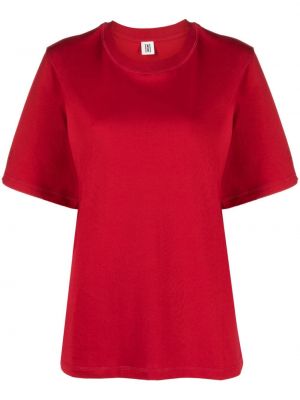 Bavlnené tričko By Malene Birger červená