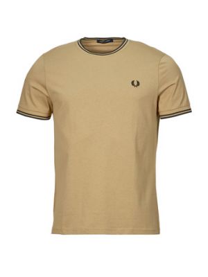 T-shirt Fred Perry marrone
