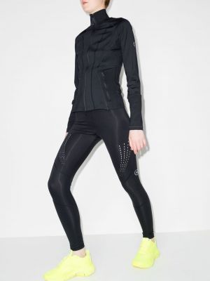 Pantalon de sport à imprimé Adidas By Stella Mccartney noir