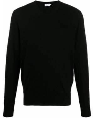 Jersey con escote v de tela jersey Filippa K negro
