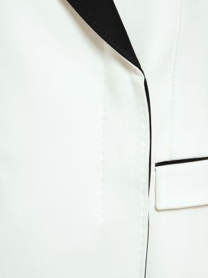 Krepový oblek Dolce & Gabbana bílý