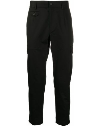Pantalones chinos slim fit Dolce & Gabbana negro