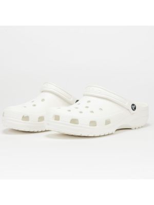 Pantofle Crocs bílé