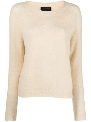 Пуловер Roberto Collina бяло