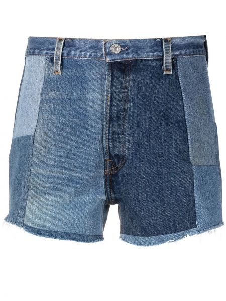 Jeans-shorts Re/done blå