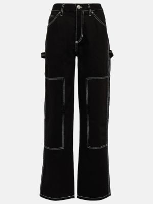 Pantalon taille basse Staud noir