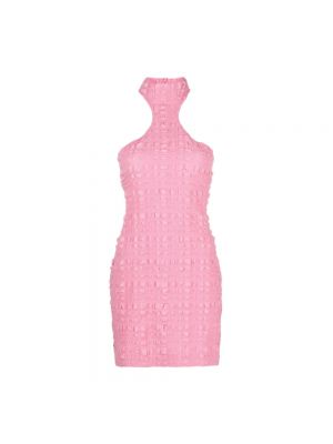Sukienka mini Nanushka różowa