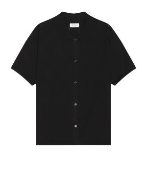 Рубашка с коротким рукавом Saturdays Nyc черная