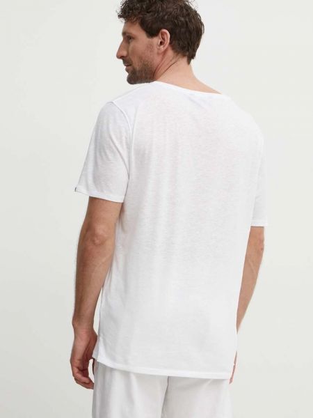 Однотонная футболка Tommy Hilfiger белая