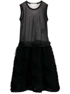 Večerní šaty bez rukávů Comme Des Garçons Girl černé