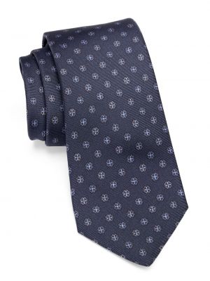 Шелковый галстук с абстрактным узором Kiton